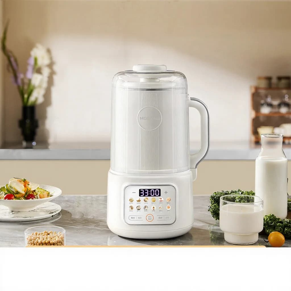 Pembuat Susu Soya Automatik Dengan Pengisar Senyap Dan Panas Kekal