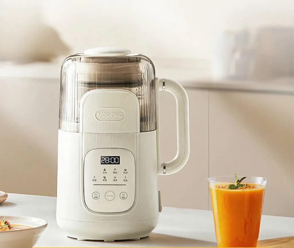 Pencampur Pembuat Susu Soya Pelbagai Fungsi 1.2L Dengan Pembersihan Sendiri