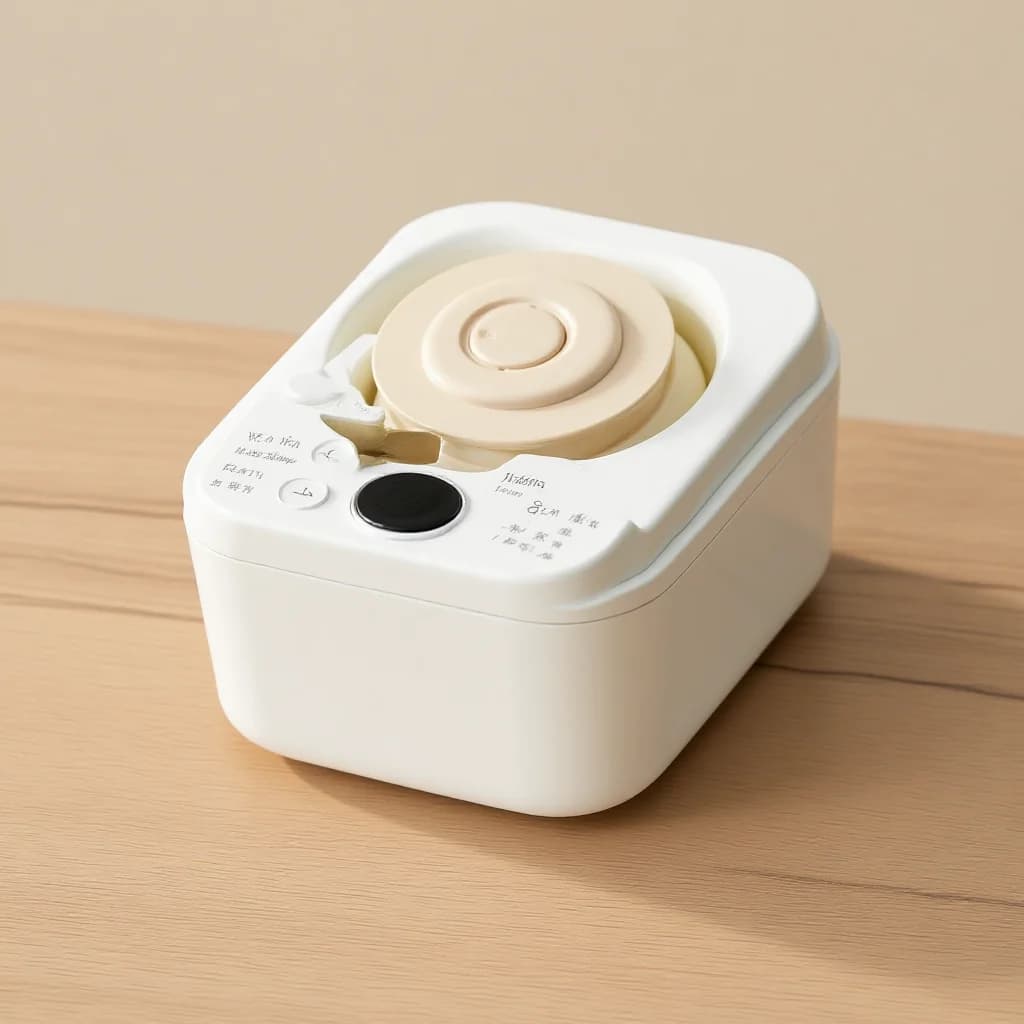 Pembuat Yogurt Elektrik dengan Bekas Dalam Kaca dan Pemasa