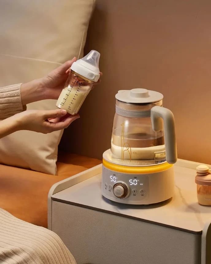 Cerek Pemanas Susu Bayi Kaca Elektrik 1.5L 220V