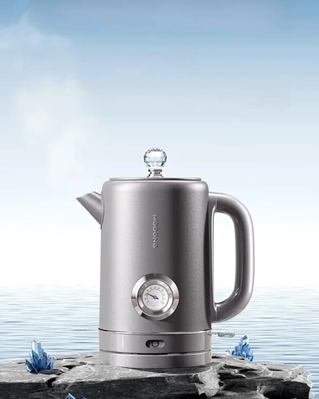 Cerek Elektrik Titanium Tulen Dengan Paparan Suhu 1.8L