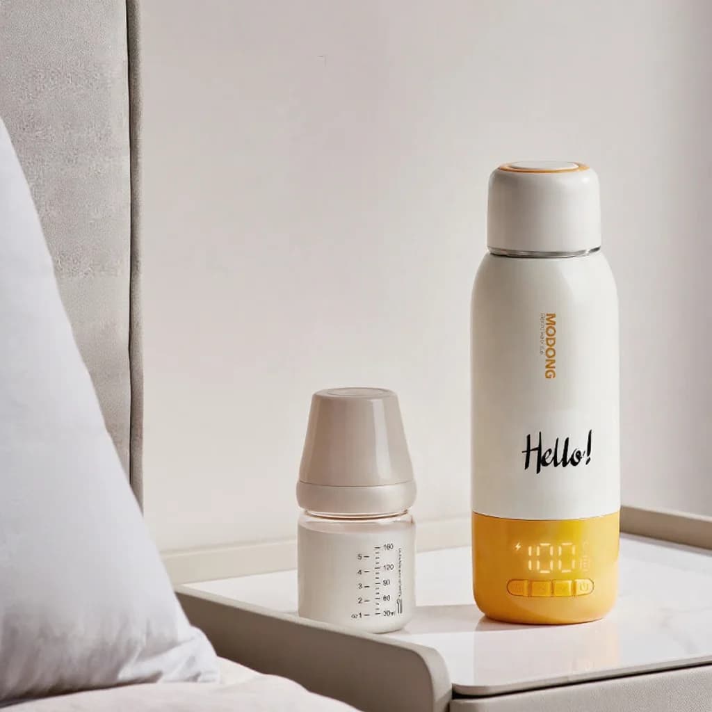 Cawan Pemanas Formula Bayi Mudah Alih 550ml Ultra, Didih Plug-In + Pemanasan Tanpa Kord