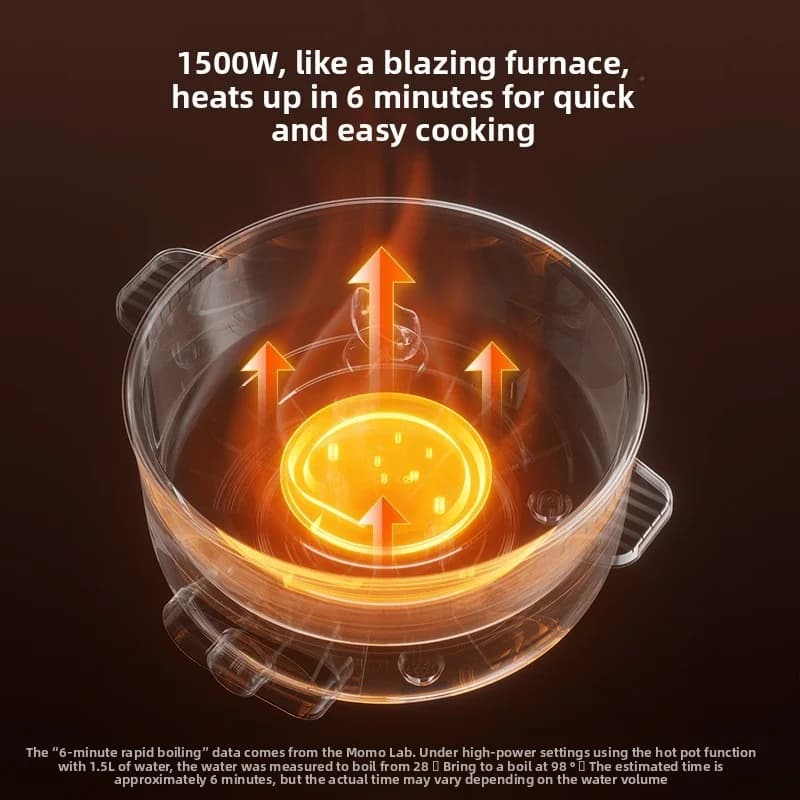 Periuk Memasak Elektrik Dengan Pengukus, 7L atau 8L, 220V