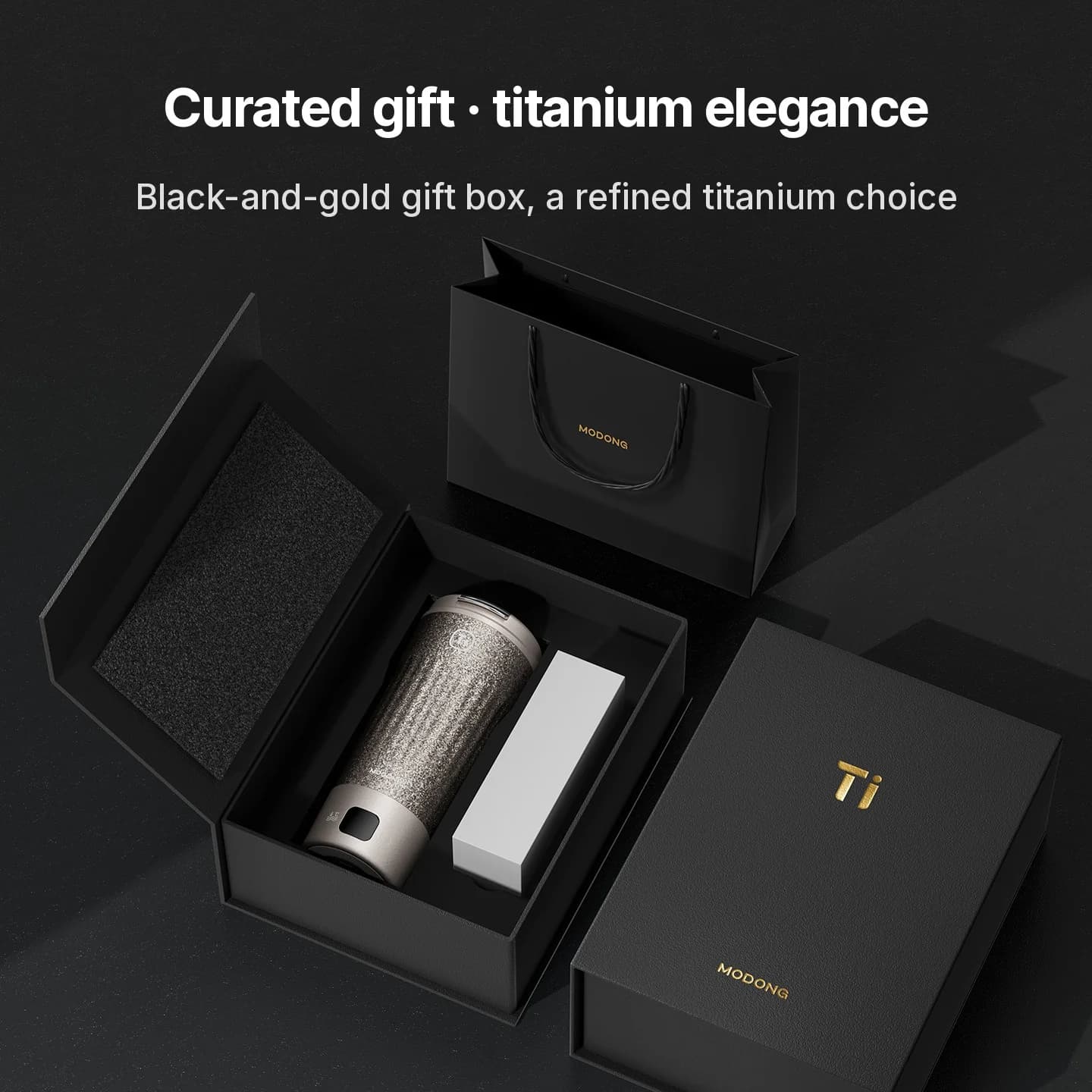 Cawan Pemanas Elektrik Titanium Mudah Alih 400ml Paparan Suhu