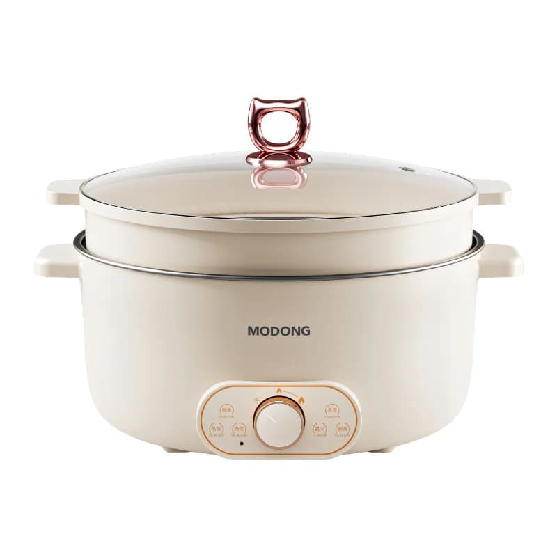 Periuk Memasak Elektrik Dengan Pengukus, 7L atau 8L, 220V