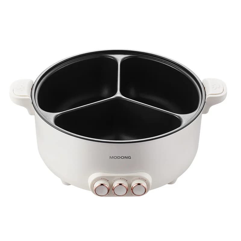 Panci Panas Elektrik Pemisah 6L-8L, 220V, 5-6 Orang