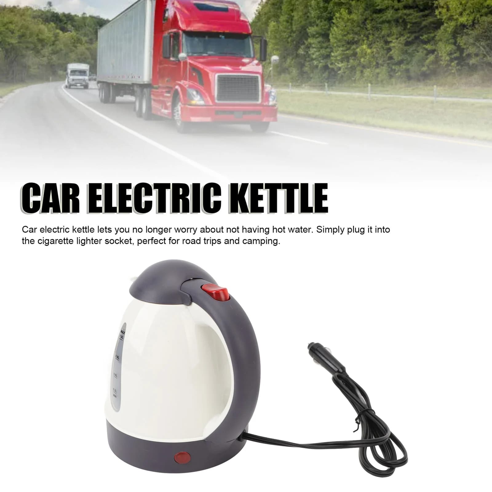 Cerek Elektrik Kereta 1L 12V/24V