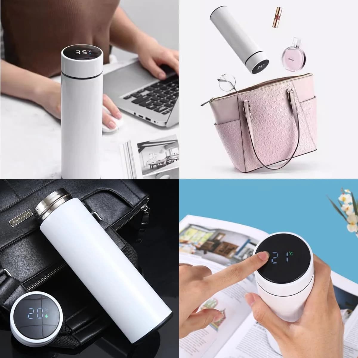 Cawan Termos Paparan Suhu 500ml