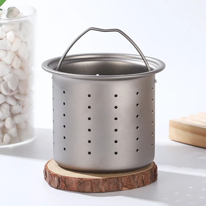 Mug Infuser Teh Titanium Tulen 450ml